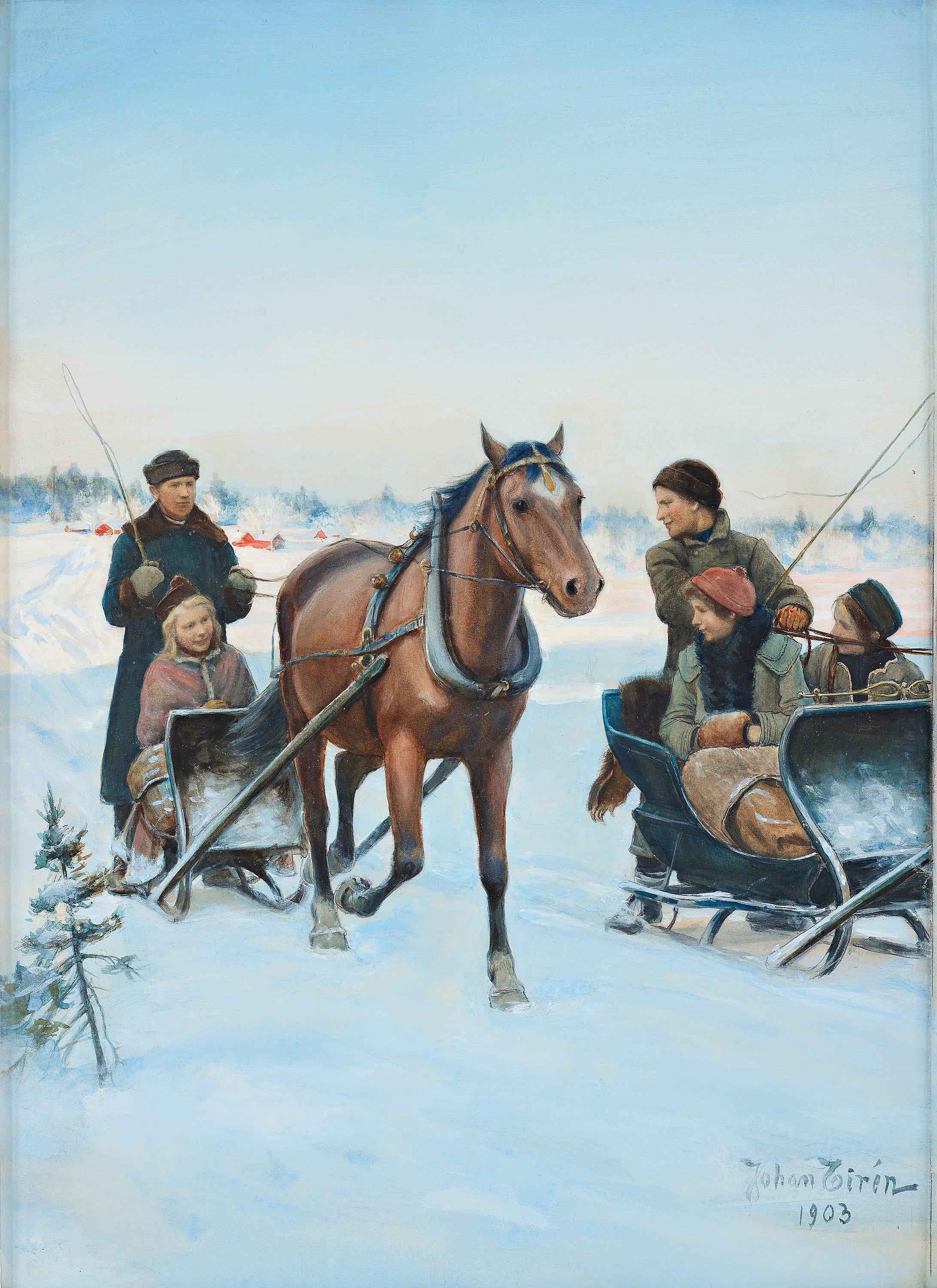 Johan Tirén - Churchgoers