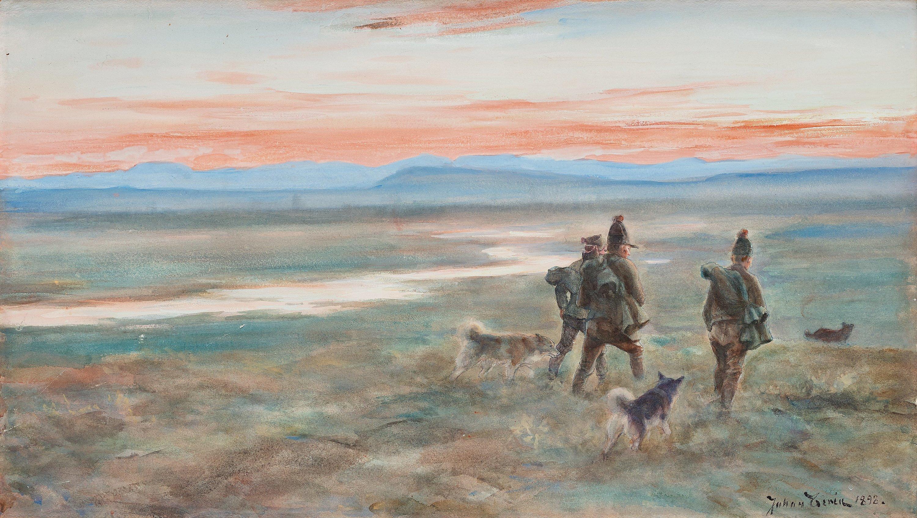 Johan Tirén - Northern landscape