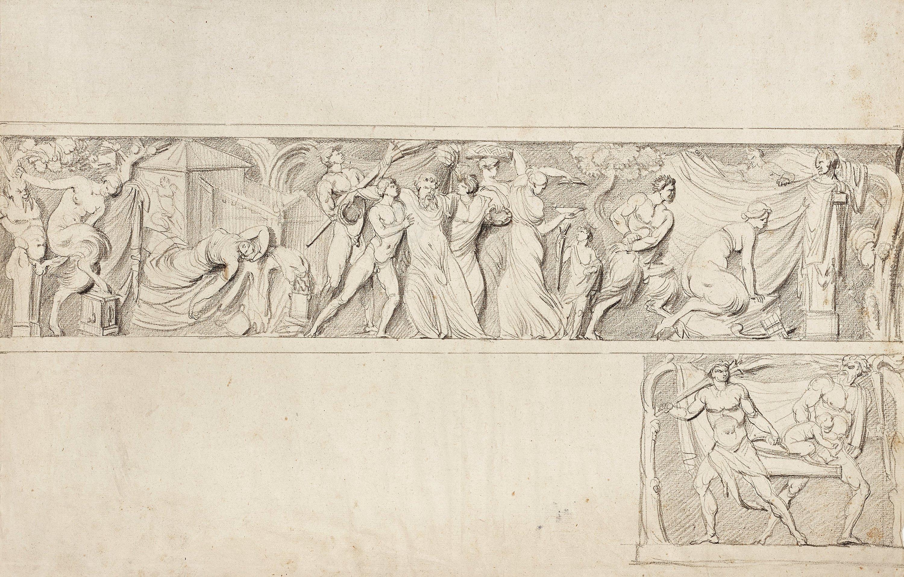 Johan Tobias Sergel - A bachanal