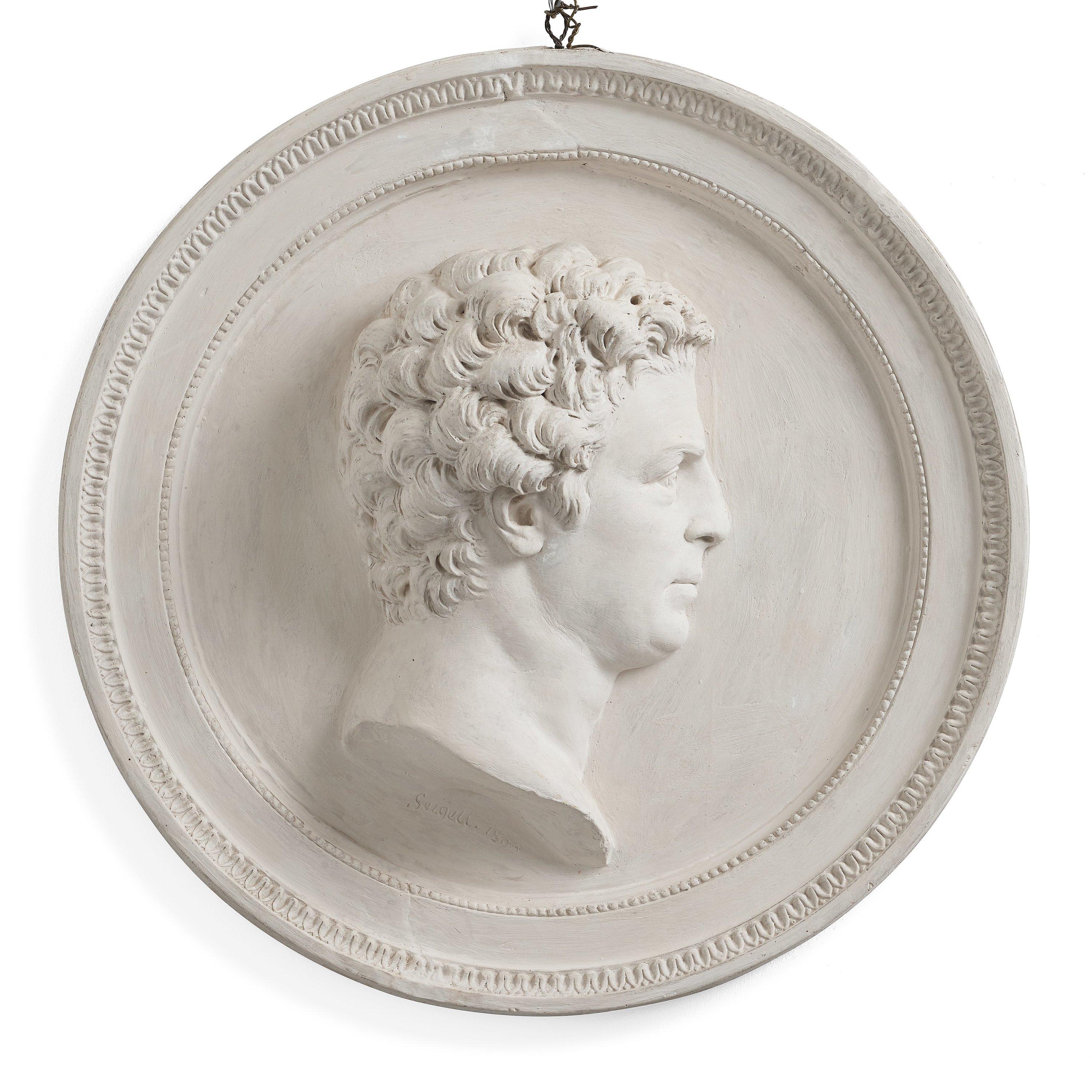 Johan Tobias Sergel - Medallion depicting Hans Henrik von Essen (1755–1824) 1800.