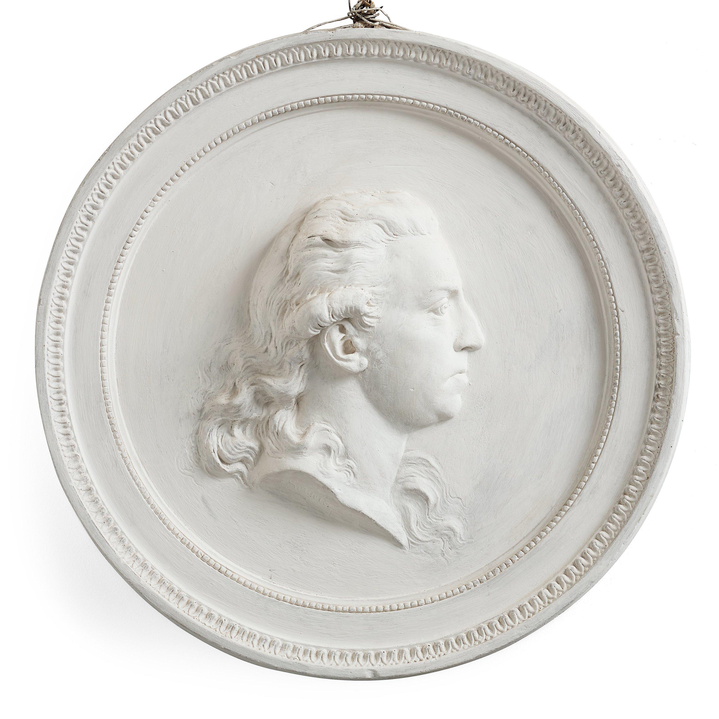 Johan Tobias Sergel - Medallion depicting Nils Silfverschiöld (1753–1813) 1786.