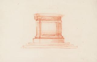 Johan Tobias Sergel - Studie till fundament