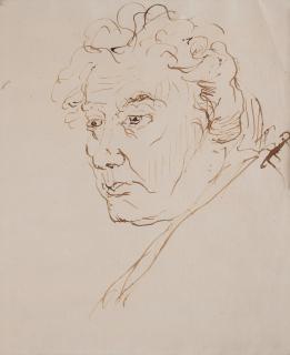 Johan Tobias Sergel - Study of a Man