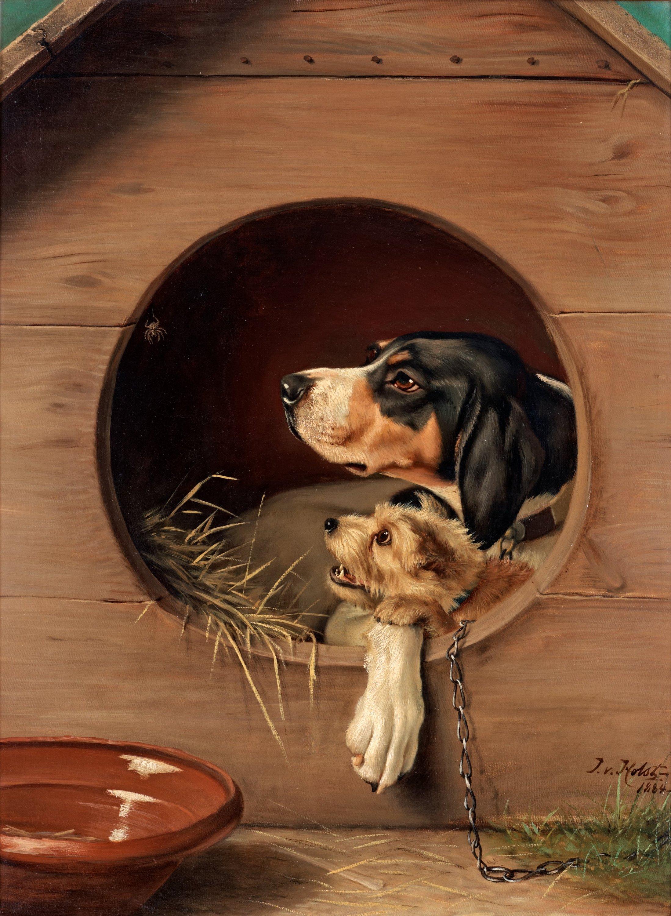 Johan von Holst - In the doghouse