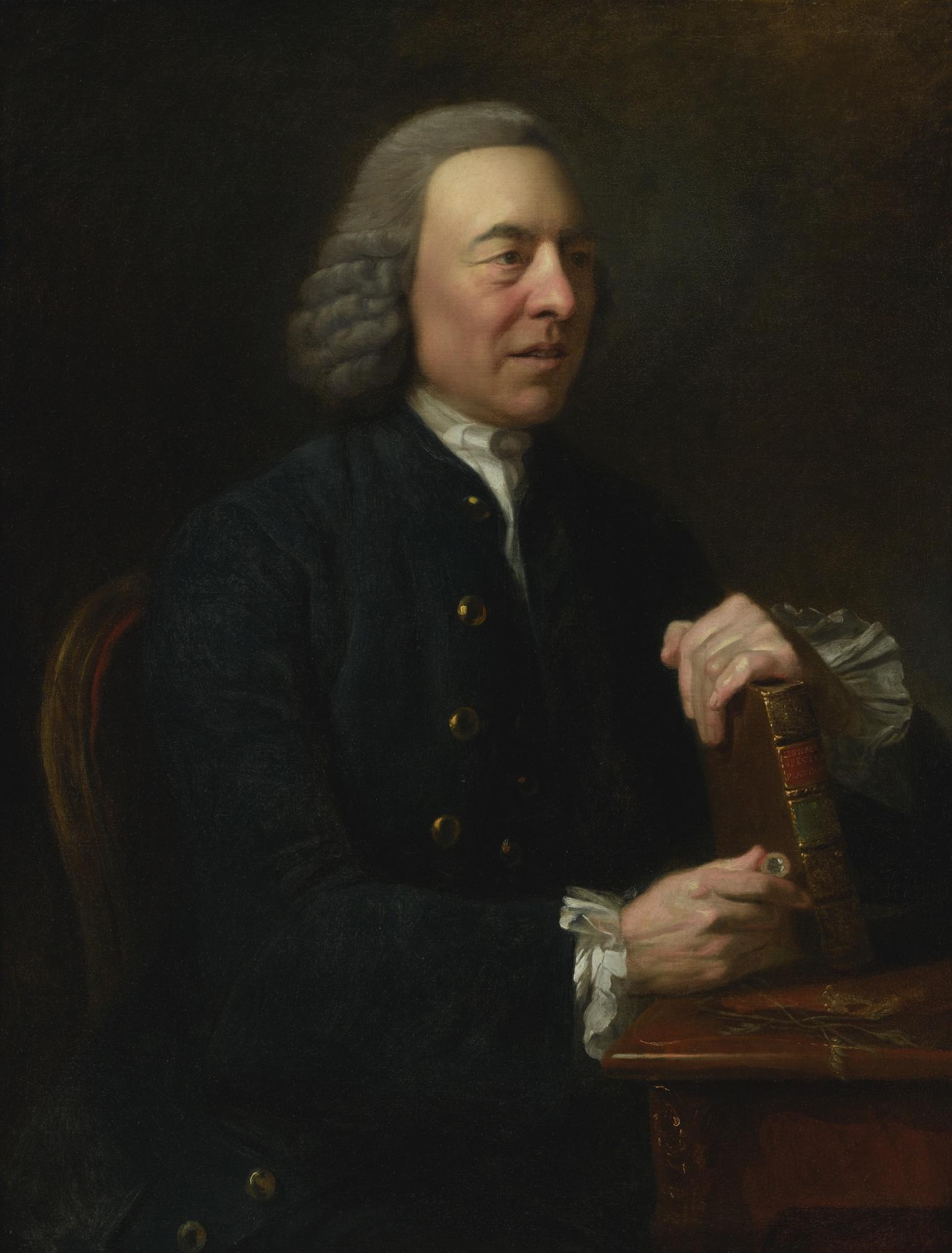 Johan Zoffany R.A. - Portrait Of Benjamin Stillingfleet (1702-1771)