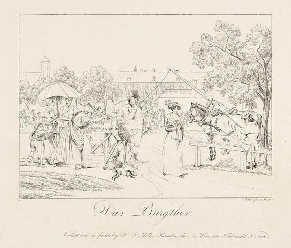 Johann Adam Klein - Das Burgthor