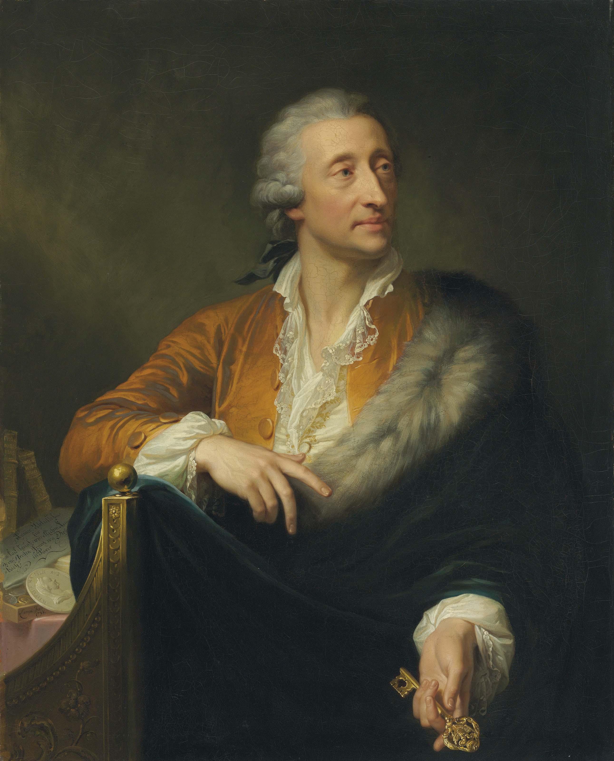 Johann Baptist Lampi I - Portrait of Count Franz Peter Friedrich von Diesbach (1739-1811), half-length