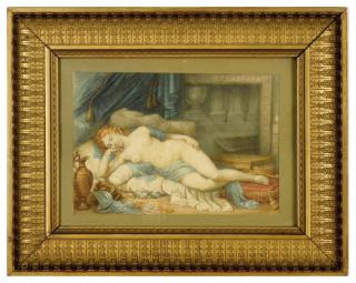 Johann Baptist Lampi The Younger - Dormant female nude