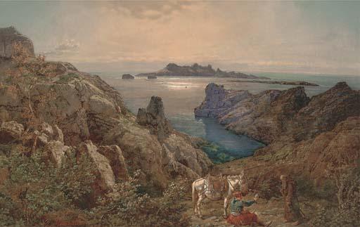 Johann Baptiste Heinefetter - Refreshment on the southern Italian coast