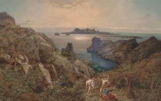 Johann Baptiste Heinefetter - Refreshment on the southern Italian coast