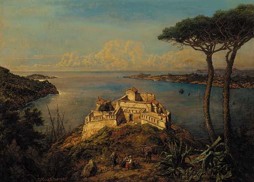 Johann Baptiste Heinefetter - The Bay of Naples