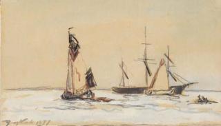 Johann-Barthold Jongkind - Marine