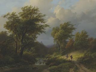 Johann Bernard Klombeck - A summer\'s day breeze