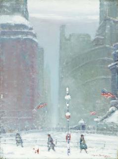 Johann Berthelsen - 34th Street in Winter