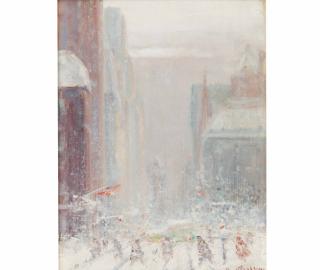 Johann Berthelsen - 5th Avenue facing South from 58th Street