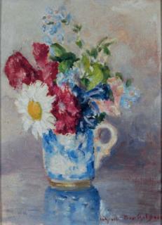 Johann Berthelsen - Still life of flowers