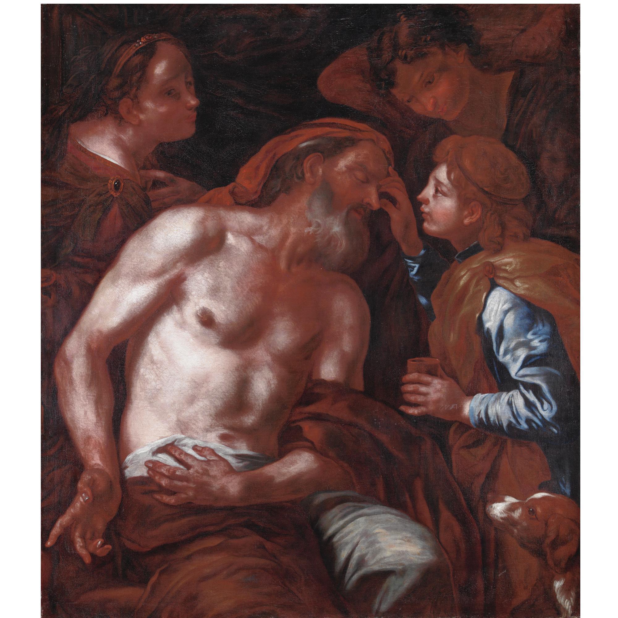 Johann Carl Loth - Tobia Cura Il Padre