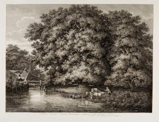 Johann Christian Reinhart - Die Mühle bei den großen Eichen.