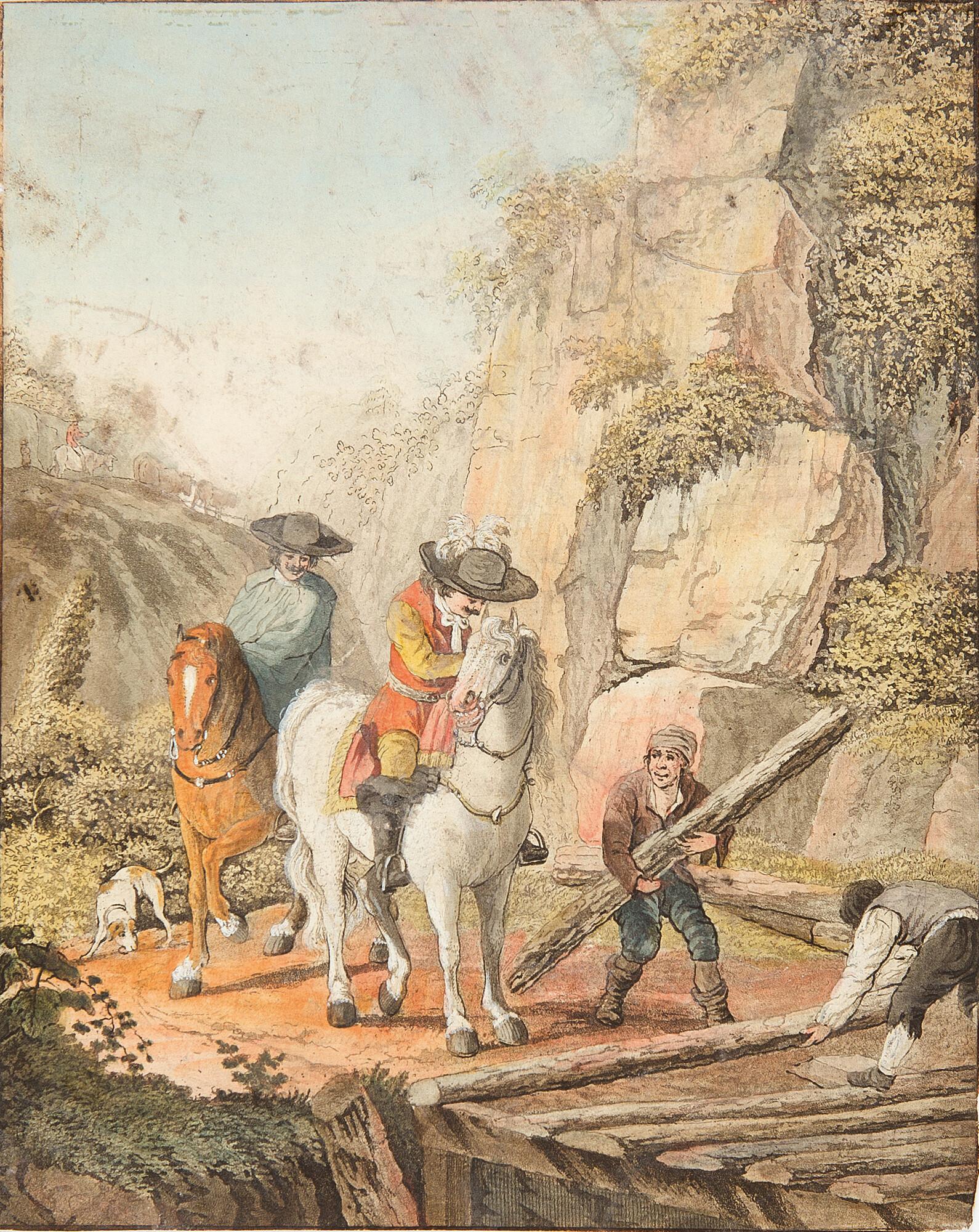 Johann Conrad Susemihl - 3 Bll. aus der Folge: Darstellungen oldenburgischer,