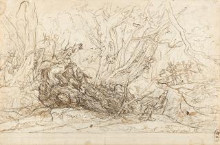 Johann Elias Ridinger - 7 Bll.: Verschiedene Jagdszenen.