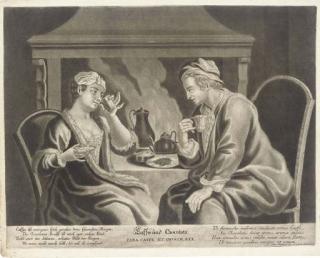 Johann Elias Ridinger - The Times of the Day (with Drinks appropriate to the Hour)