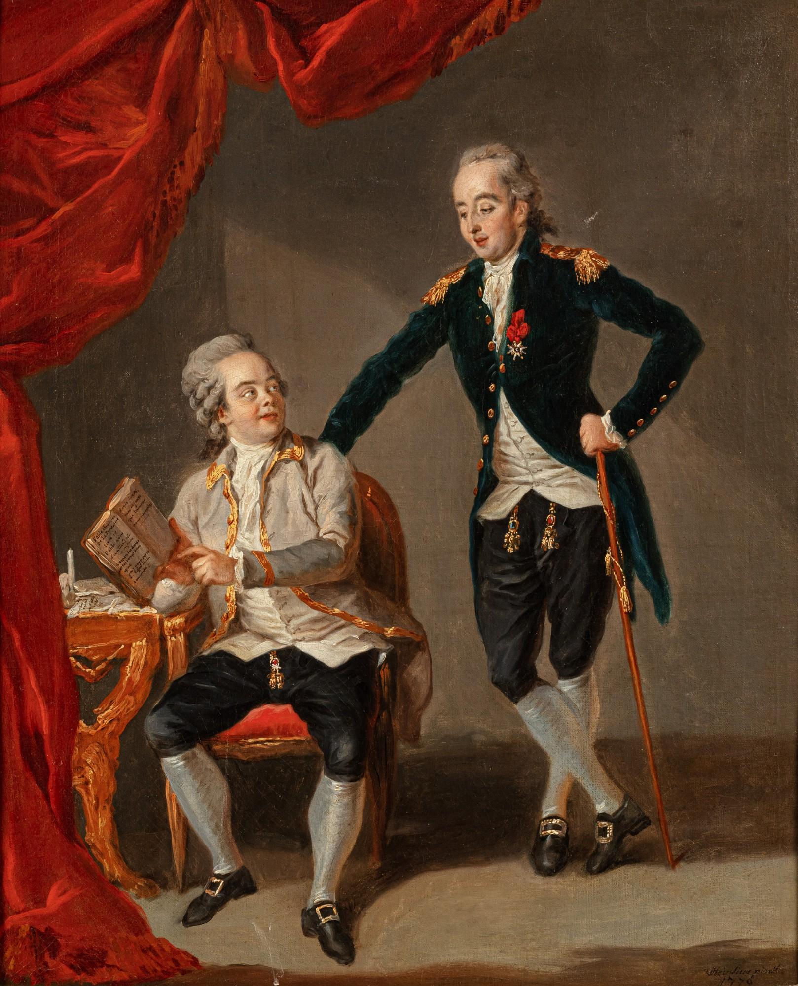 Johann Ernst Heinsius - Johann Ernst Heinsius | Double Portrait