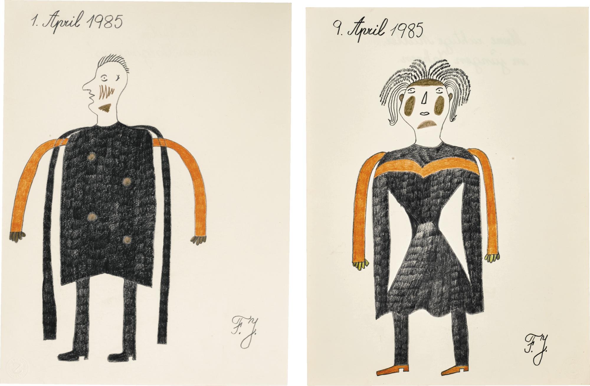 Johann Fischer - Der Vater Meines Vorgängers! (The Father Of My Ancestors!); Meine Richtige Mutter, In Jungen Jahren (My Real Mother, In Her Younger Years)