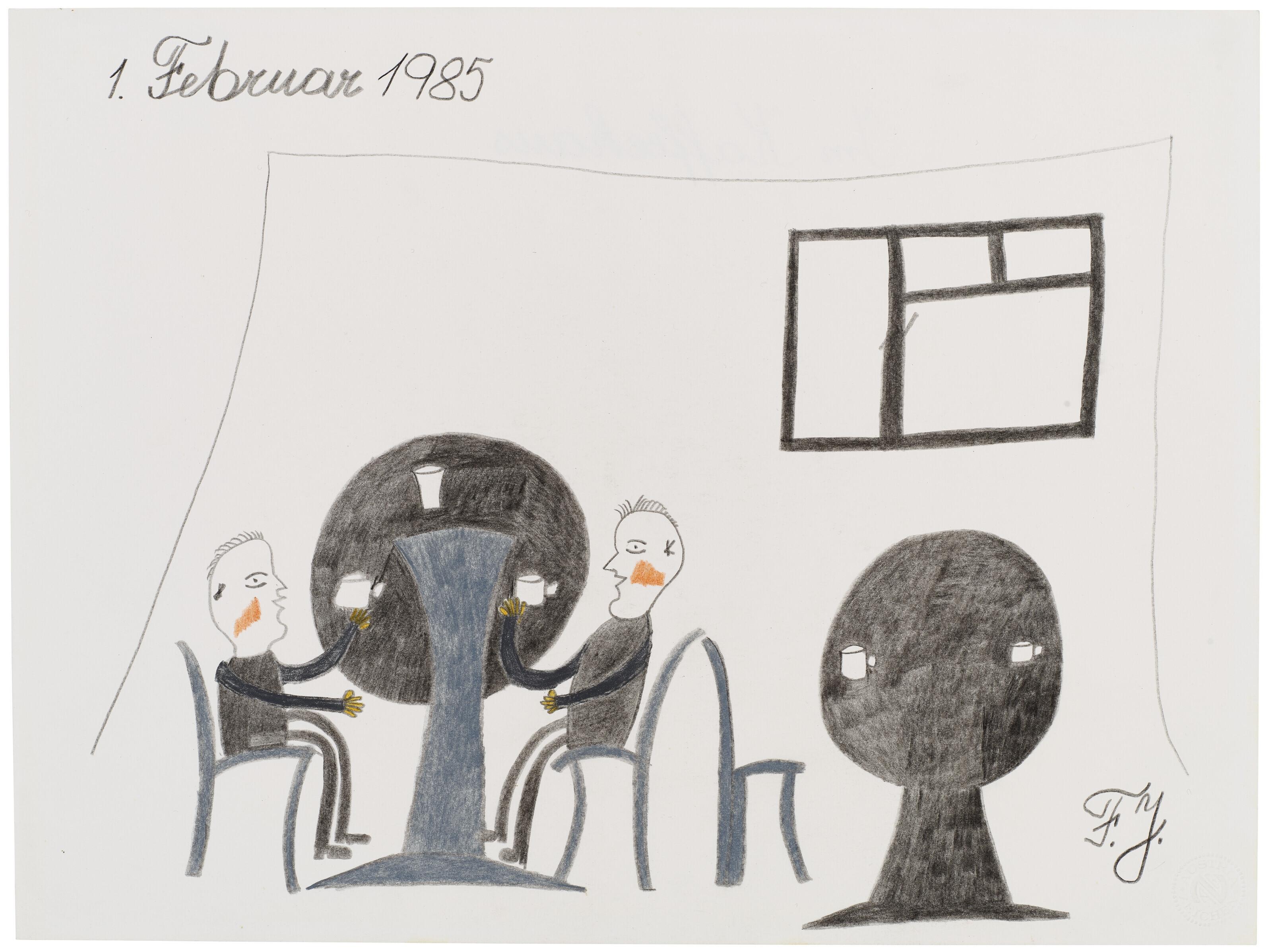 Johann Fischer - Im Kaffeehaus (In The Coffee House)