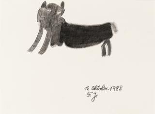 Johann Fischer - Ohne Titel (Fabelwesen)