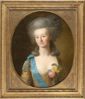 Johann Friedrich August Tischbein - Bildnis der Friederike Sophie Dorothea von Württemberg, geb. Brandenburg-Schwedt
