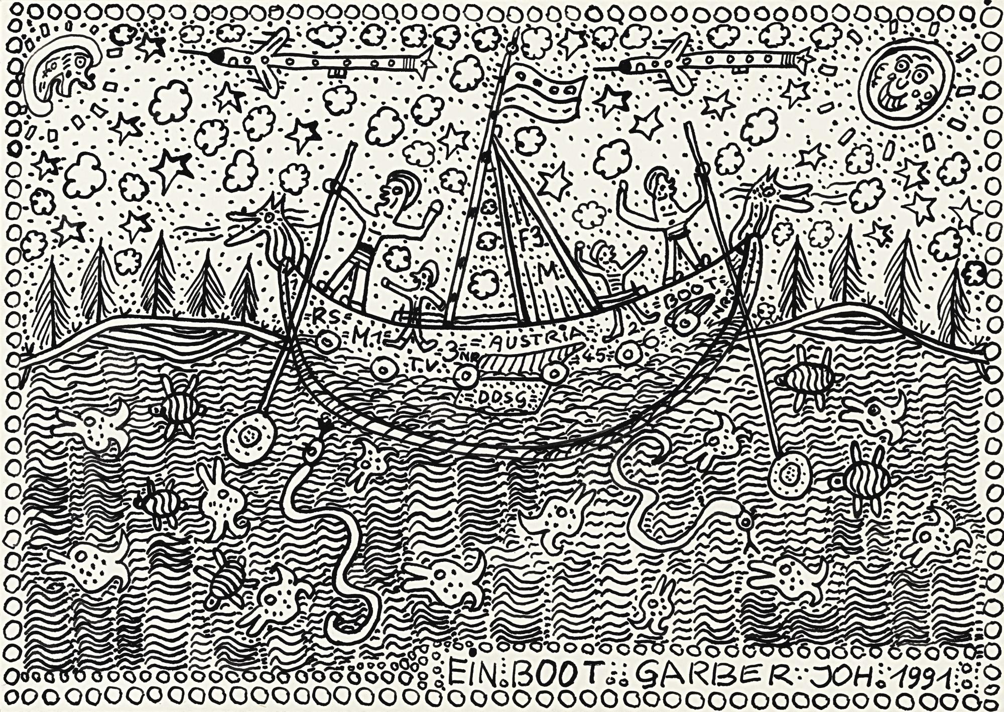 Johann Garber - Ein Boot (A Boat)