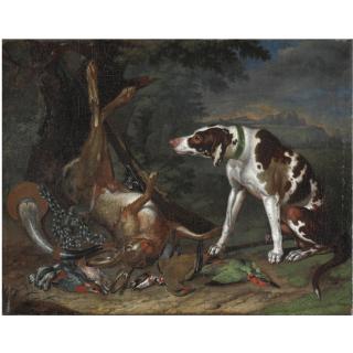 Johann Georg de Hamilton - Cane Che Sorveglia La Caccia