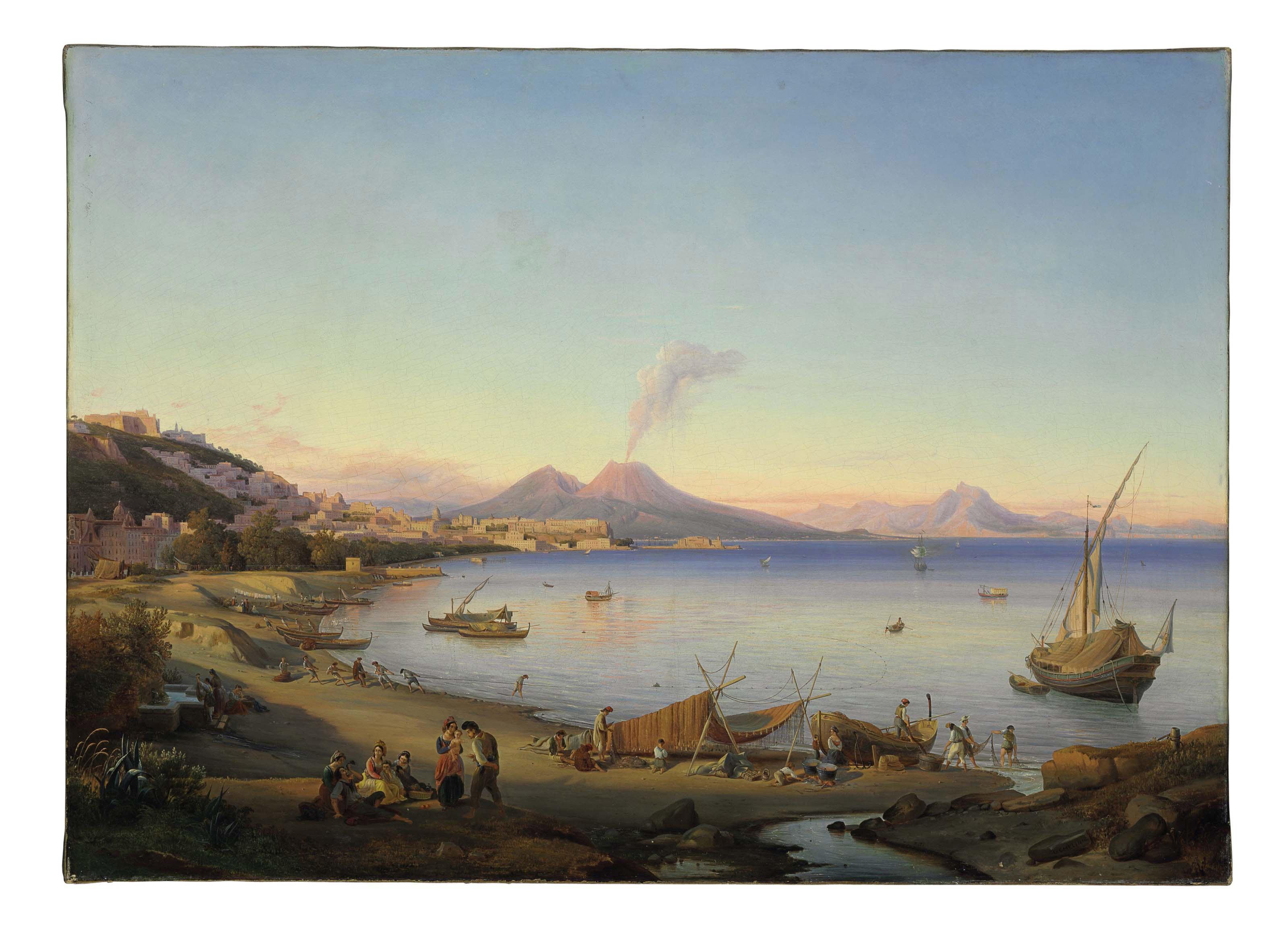 Johann Georg Gmelin - The Bay of Naples