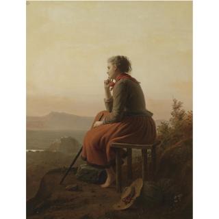 Johann Georg Meyer Von Bremen - German Auf Der Höhe (Over The Hills And Far Away)