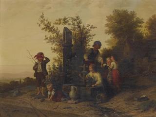 Johann Georg Meyer Von Bremen - German Blind Man\'S Bluff