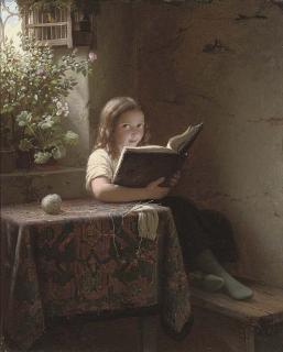 Johann Georg Meyer von Bremen - The little story teller