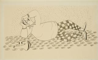 Johann Georg Müller - Liegender.