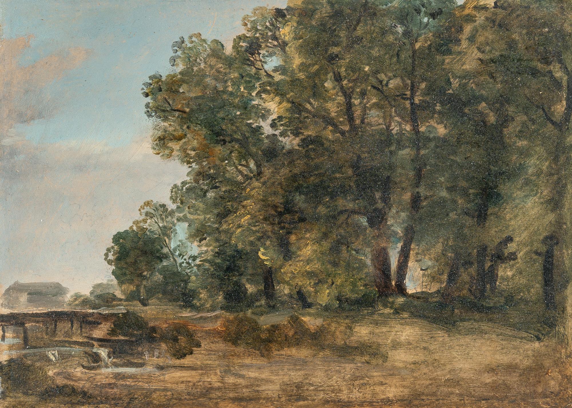 Johann Georg von Dillis - Auf der Praterinsel