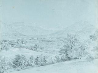 Johann Georg von Dillis - Blick ins Inntal
