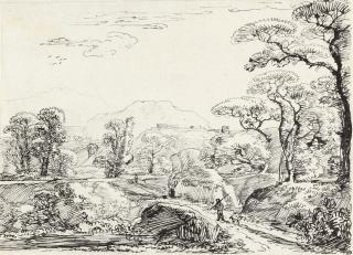 Johann Georg von Dillis - Italienische Ideallandschaft