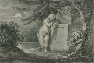 Johann Georg von Dillis - Weinender Putto.