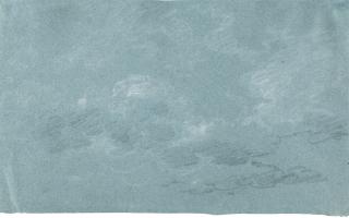 Johann Georg von Dillis - Wolkenstudie.