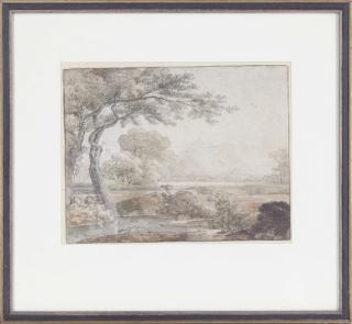 Johann Georg von Dillis - zugeschrieben - Voralpenlandschaft