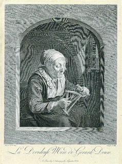 Johann Georg Wille - 4 Bll. Genremotive und Porträt