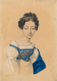 Johann Gottfried Schadow - Bildnis der Konradine Luise Johanssen