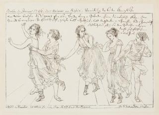 Johann Gottfried Schadow - Das Tänzerpaar - Vigano