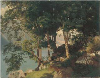 Johann Gottfried Steffan - Am Brienzersee, 1865