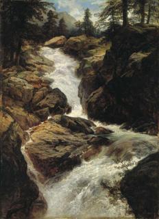 Johann Gottfried Steffan - Wasserfall