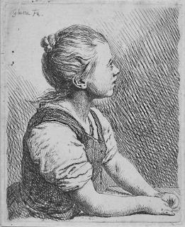 Johann Gottlieb Glume - 5 Bll.: Kinderporträts und häusliche Szenen.