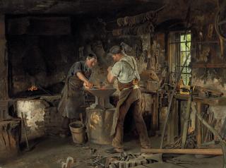 Johann Hamza - The Blacksmith\'s Forge